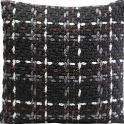 KARE Design Accessoires>Coussin Colorado noir 45x45cm