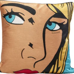 KARE Design Accessoires>Coussin Comic Lady 50x50cm