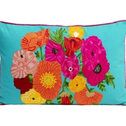 KARE Design Accessoires>Coussin Fiorista Blue 60x40cm