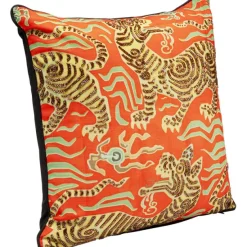 KARE Design Accessoires>Coussin Tiger Love rouge 45x45cm
