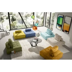 KARE Design Meubles>Elément de canapé Portofino bleu