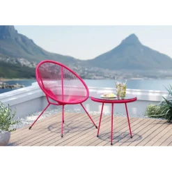 KARE Design Meubles>Ensemble Acapulco Mono fuchsia (2-parts)