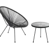 KARE Design Meubles>Ensemble Acapulco noir (2-parts)