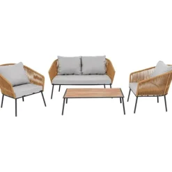 KARE Design Meubles>Ensemble de sièges Elba Quattro nature Out (4-pcs)