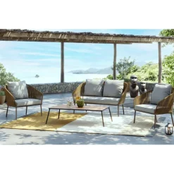 KARE Design Meubles>Ensemble de sièges Elba Quattro nature Out (4-pcs)