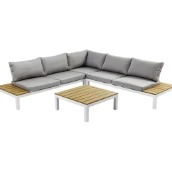 KARE Design Meubles>Ensemble de sièges Holiday blanc (4-pcs)