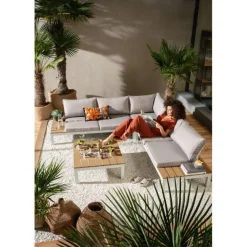 KARE Design Meubles>Ensemble de sièges Holiday blanc (4-pcs)