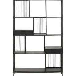 KARE Design Meubles>Etagère Bologna noir 125x200cm