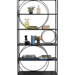 KARE Design Meubles>Etagère Circle noir 100x200cm