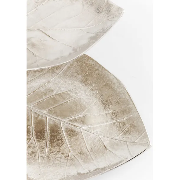 KARE Design Accessoires>Etagère décorative Leaf argent 45cm