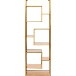 KARE Design Meubles>Etagère Loft doré 60x195cm