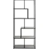 KARE Design Meubles>Etagère Loftie noir 77x185cm