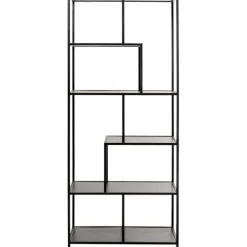 KARE Design Meubles>Etagère Loftie noir 77x185cm