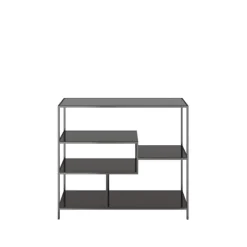 KARE Design Meubles>Etagère Loft noir 115x100cm