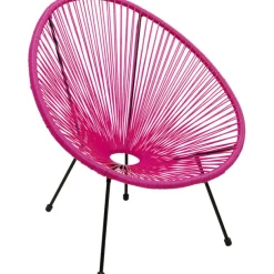 KARE Design Meubles>Fauteuil Acapulco fuchsia