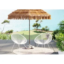 KARE Design Meubles>Fauteuil Acapulco Mono blanc (set de 2)