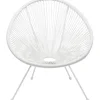 KARE Design Meubles>Fauteuil Acapulco Mono blanc