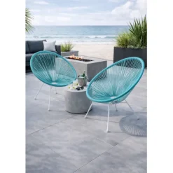 KARE Design Meubles>Fauteuil Acapulco turquoise