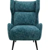 KARE Design Meubles>Fauteuil Arne bleu