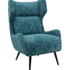 KARE Design Meubles>Fauteuil Arne bleu