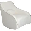 KARE Design Meubles>Fauteuil à bascule Swing Ritmo bouclé crème