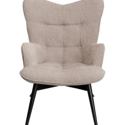 KARE Design Meubles>Fauteuil Black Vicky marron clair