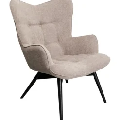 KARE Design Meubles>Fauteuil Black Vicky marron clair