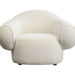 KARE Design Meubles>Fauteuil Dreamy bouclé crème
