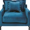 KARE Design Meubles>Fauteuil Lullaby pétrole