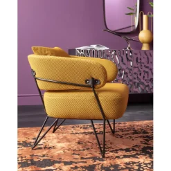 KARE Design Meubles>Fauteuil Peppo jaune