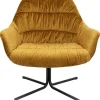 KARE Design Meubles>Fauteuil pivotant Bristol jaune