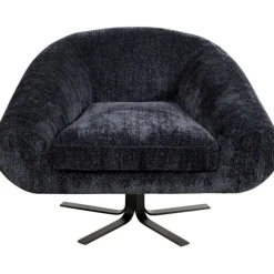 KARE Design Meubles>Fauteuil pivotant Ciao Midnight