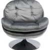 KARE Design Meubles>Fauteuil pivotant Cosy gris