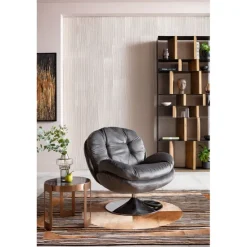KARE Design Meubles>Fauteuil pivotant Cosy gris
