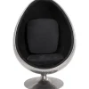 KARE Design Meubles>Fauteuil pivotant Eye Ball Graphite