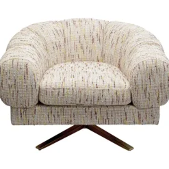 KARE Design Meubles>Fauteuil pivotant Janno beige