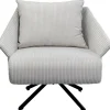 KARE Design Meubles>Fauteuil pivotant Milo beige