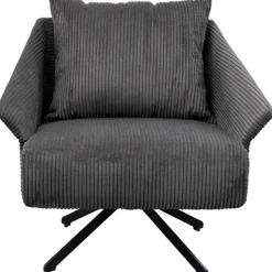 KARE Design Meubles>Fauteuil pivotant Milo gris