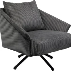 KARE Design Meubles>Fauteuil pivotant Milo gris