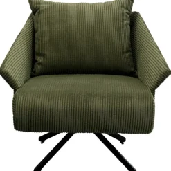 KARE Design Meubles>Fauteuil pivotant Milo vert