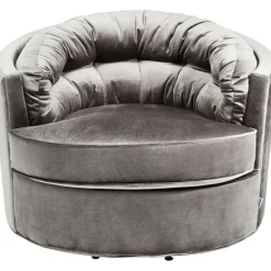 KARE Design Meubles>Fauteuil pivotant Music Hall gris