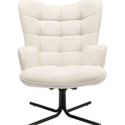 KARE Design Meubles>Fauteuil pivotant Oscar crème