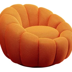 KARE Design Meubles>Fauteuil pivotant Peppo Bloom orange