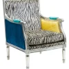 KARE Design Meubles>Fauteuil Regency Zebra