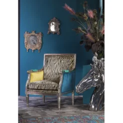 KARE Design Meubles>Fauteuil Regency Zebra