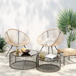 KARE Design Meubles>Fauteuil Spaghetti nature