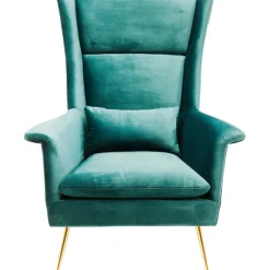KARE Design Meubles>Fauteuil Vegas Forever pétrole