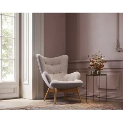 KARE Design Meubles>Fauteuil Vicky gris