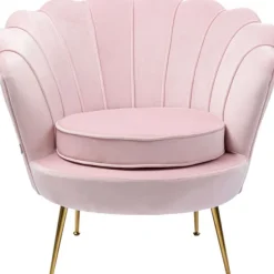 KARE Design Meubles>Fauteuil Water Lily doré-rosé