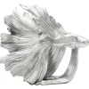 KARE Design Accessoires>Figurine décorative Betta Fish argenté petit